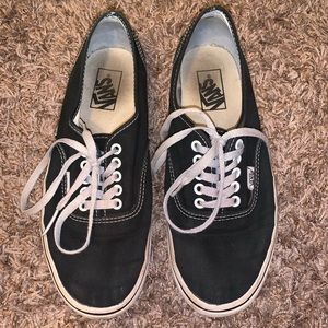 Black Vans Authentic Men’s 8.5 Women’s 10